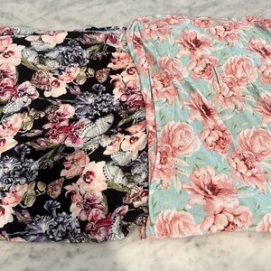 Posh peanut Kennedy print pattoo/blanket, double sided